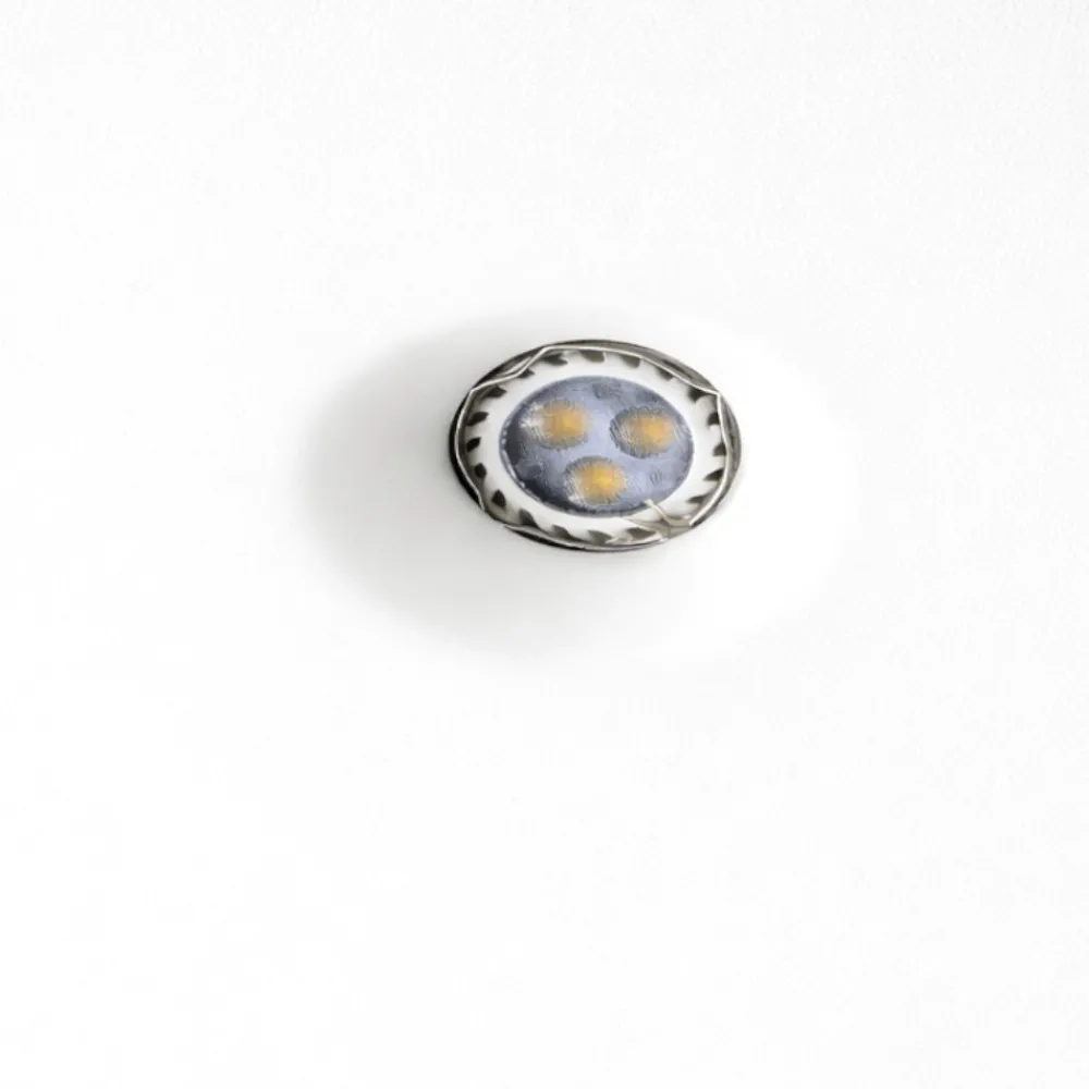 Faretti Da Incasso-IsyLuce mini faretto rotondo di gesso incasso per controsoffitto
