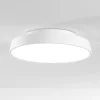 Plafoniere Moderne-IsyLuce plafoniera rotonda bianca led 42w dimmerabile 3000k 4000k