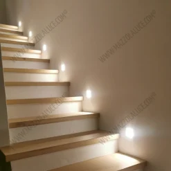 Segnapasso Led-IsyLuce segnapasso faretto gesso da incasso a scomparsa