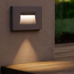 Segnapasso Led-IsyLuce segnapasso led 3w 4000k da incasso per esterno