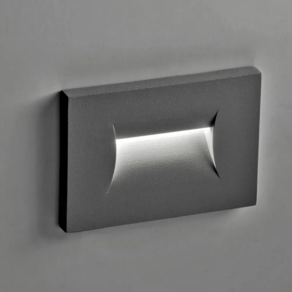 Segnapasso Led-IsyLuce segnapasso led 3w 4000k da incasso per esterno