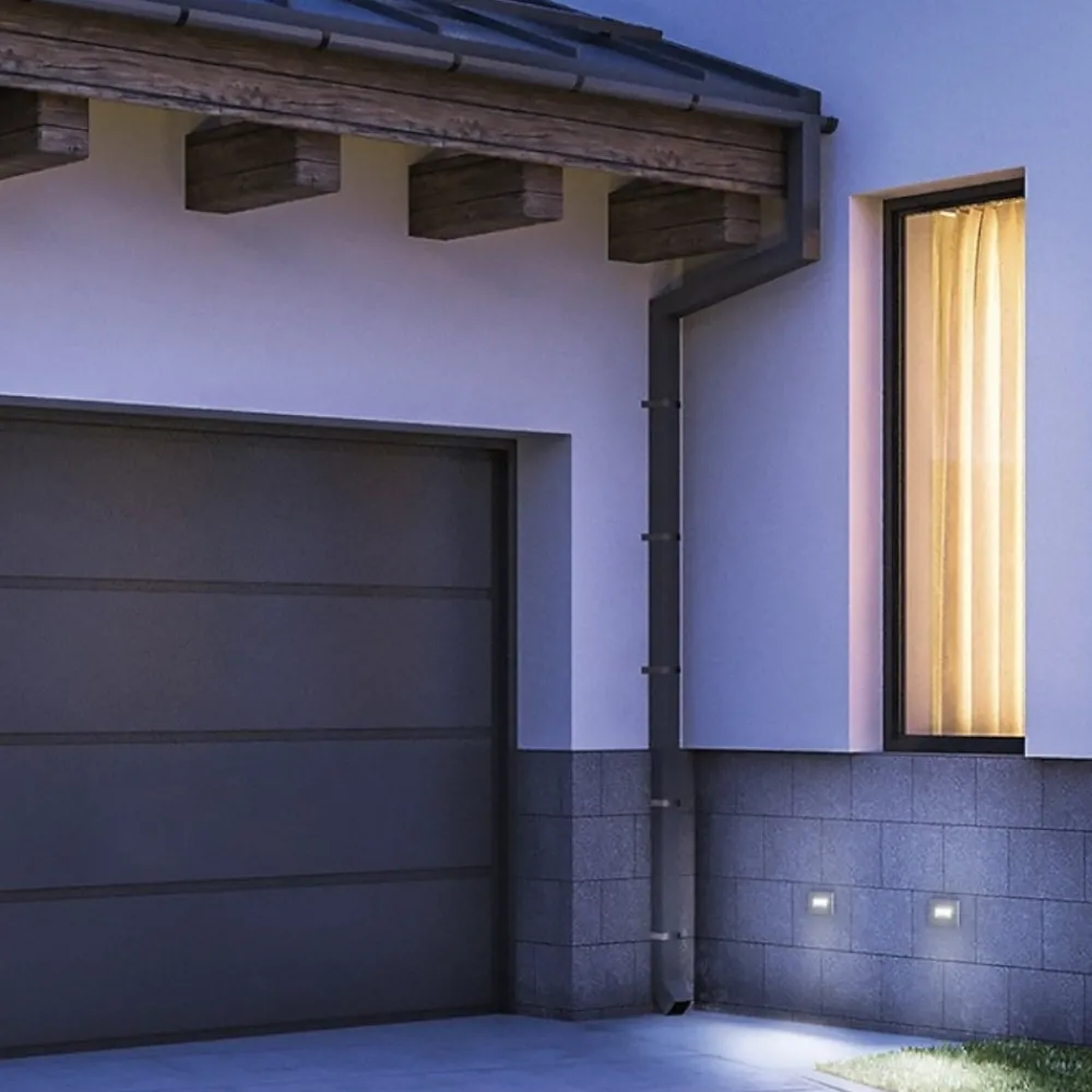 Segnapasso Led-IsyLuce segnapasso led 3w 4000k da incasso per esterno