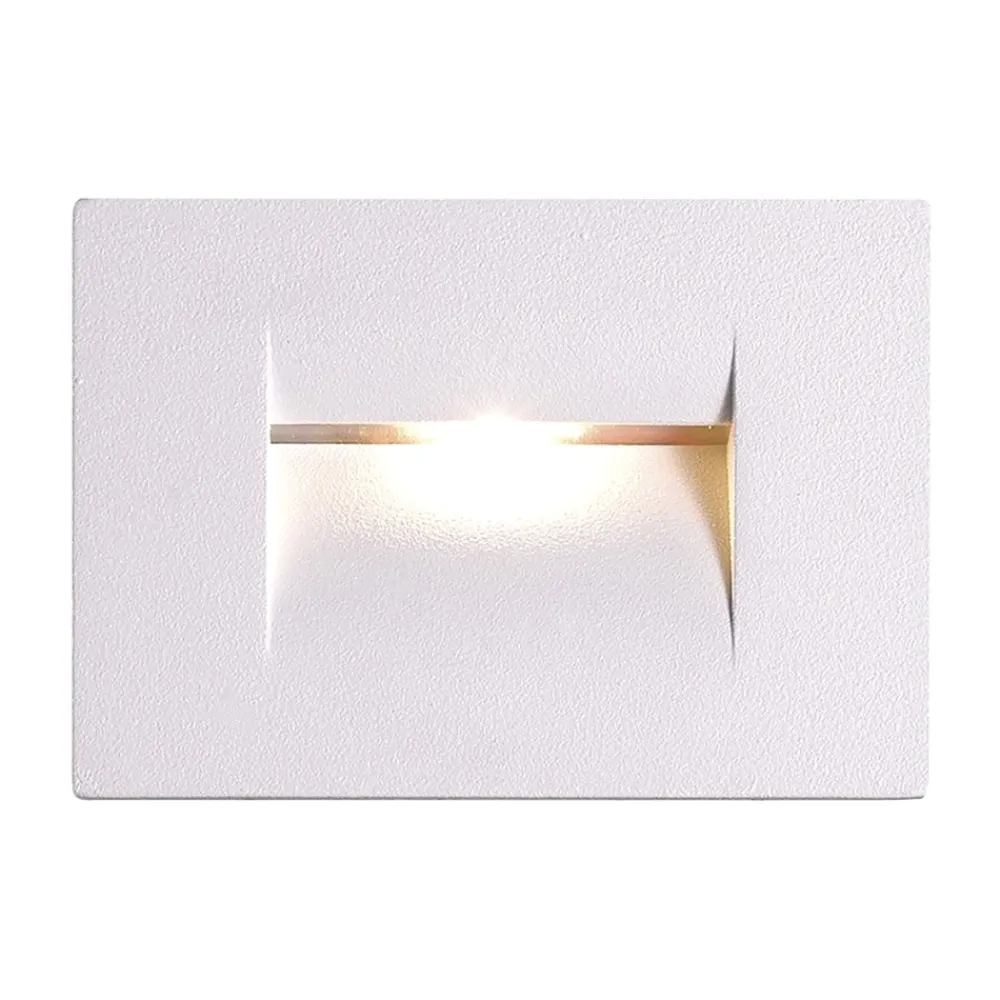 Segnapasso Led-IsyLuce segnapasso led 3w 4000k da incasso bianco per esterno