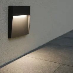 Segnapasso Led-IsyLuce segnapasso led 6w 3000k per esterno antracite