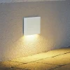 Segnapasso Led-IsyLuce segnapasso quadrato led 3w 3000k moderna bianco