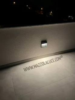 Segnapasso Led-IsyLuce step segnapasso led per esterno 6w 4000k corten