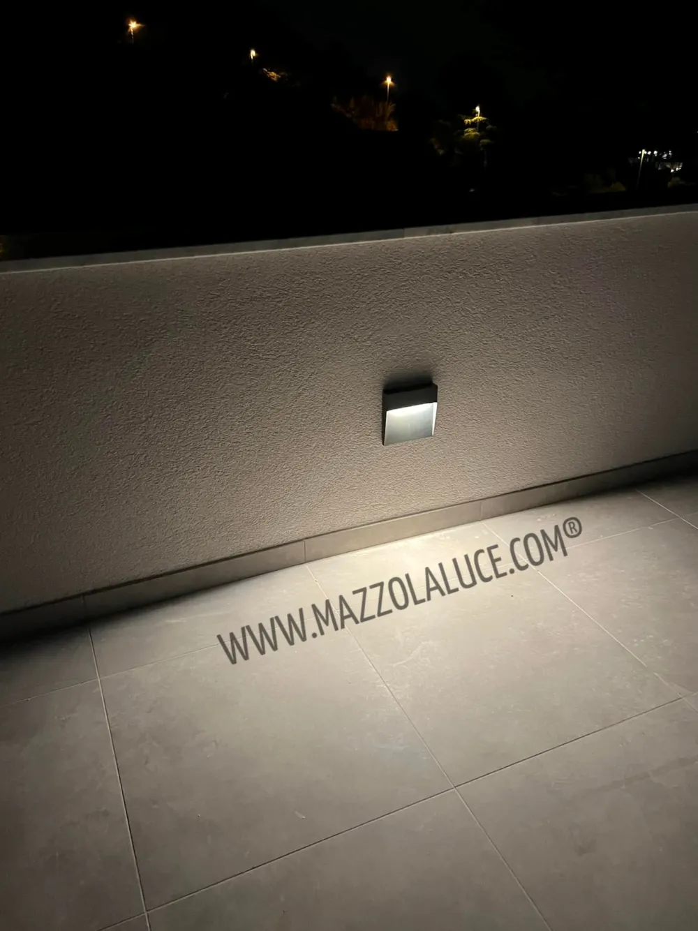 Segnapasso Led-IsyLuce step segnapasso led per esterno 6w 4000k corten