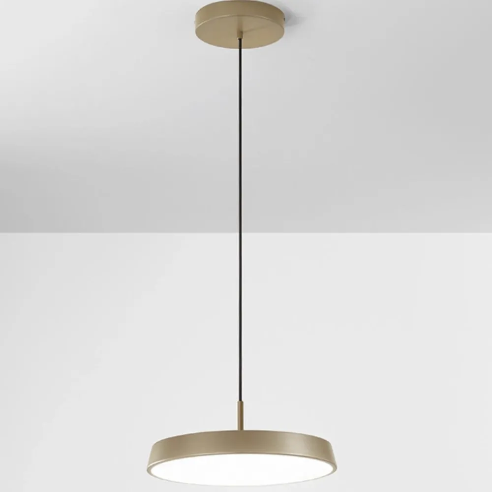 Lampadari Cucina-IsyLuce urban lampadario da cucina sabbia led 42w 3000k 4000k dimmerabile