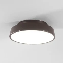 Plafoniere Moderne-IsyLuce urban plafoniera marrone led 3000k 4000k
