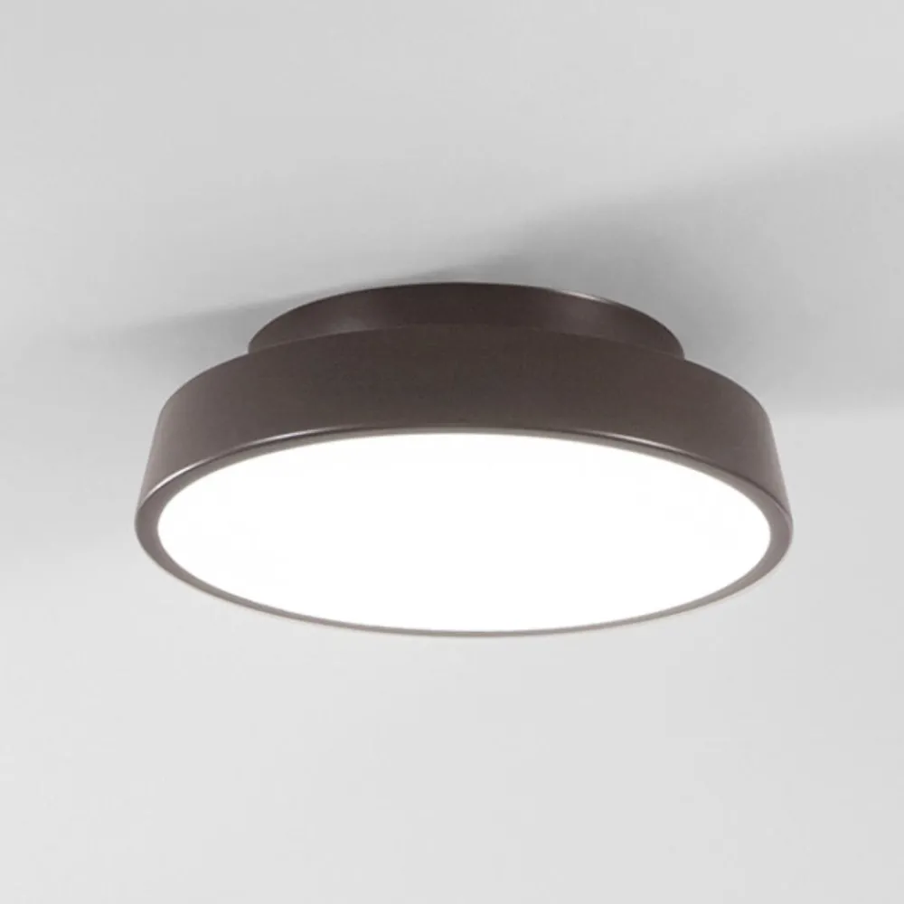 Plafoniere Moderne-IsyLuce urban plafoniera marrone led 3000k 4000k