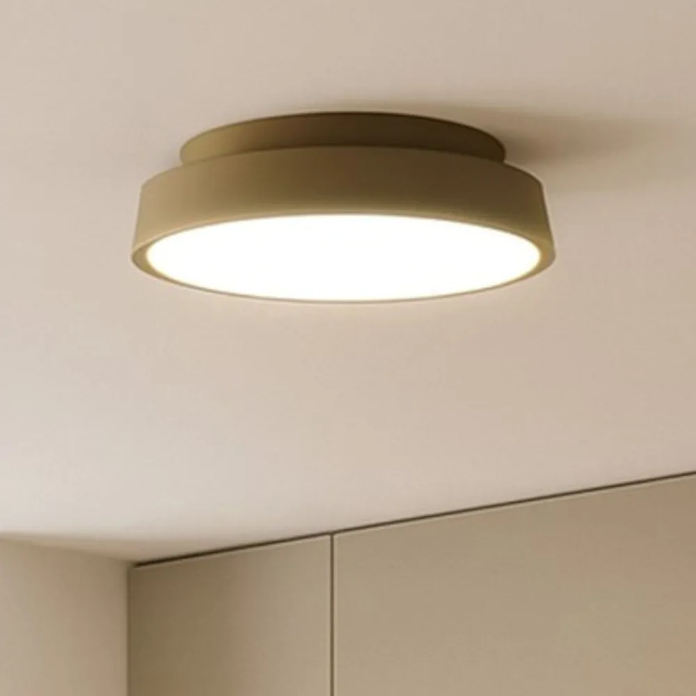 Plafoniere Moderne-IsyLuce urban plafoniera sabbia led 18w 3000k 4000k dimmerabile