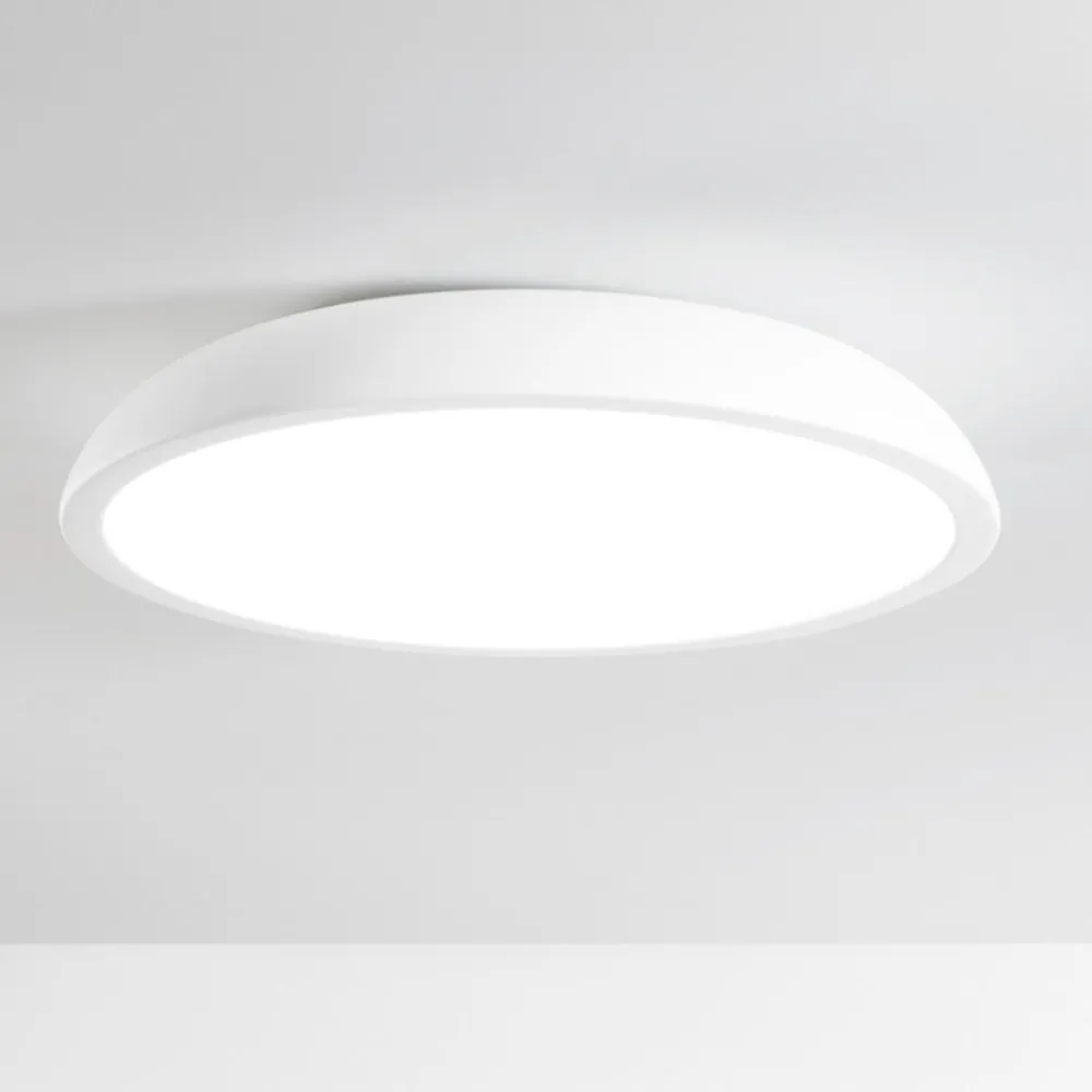 Plafoniere Moderne-IsyLuce zenal plafoniera led 3000k 4000k dimmerabile tonda