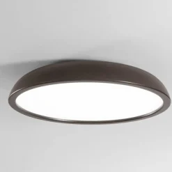 Plafoniere Moderne-IsyLuce zenal plafoniera sabbia rotonda led 55w 3000k 4000k dimmerabile