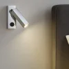 Applique Camera Da Letto-IsyLuce zenit applique da comodino cromato orientabile