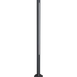 Lampioni Da Giardino-Ideal Lux Jedi pt h080 lampione da giardino antracite led 12w 3000k