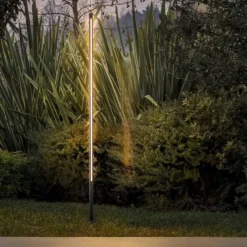 Lampioni Da Giardino-Ideal Lux Jedi pt h080 lampione da giardino antracite led 12w 3000k
