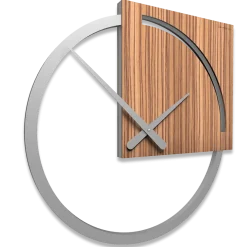 Orologi Da Parete Moderni-Selezionato da Mazzolaluce Karl orologio da parete moderno legno zingana grigio