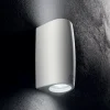 Applique Da Esterno-Ideal Lux Keope ap2 applique da esterno ip55 grigio