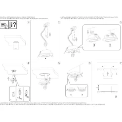 Faretti Da Incasso-Ideal Lux Kit box 3 jazz fi faretto da incasso per cartongesso nickel rotondo