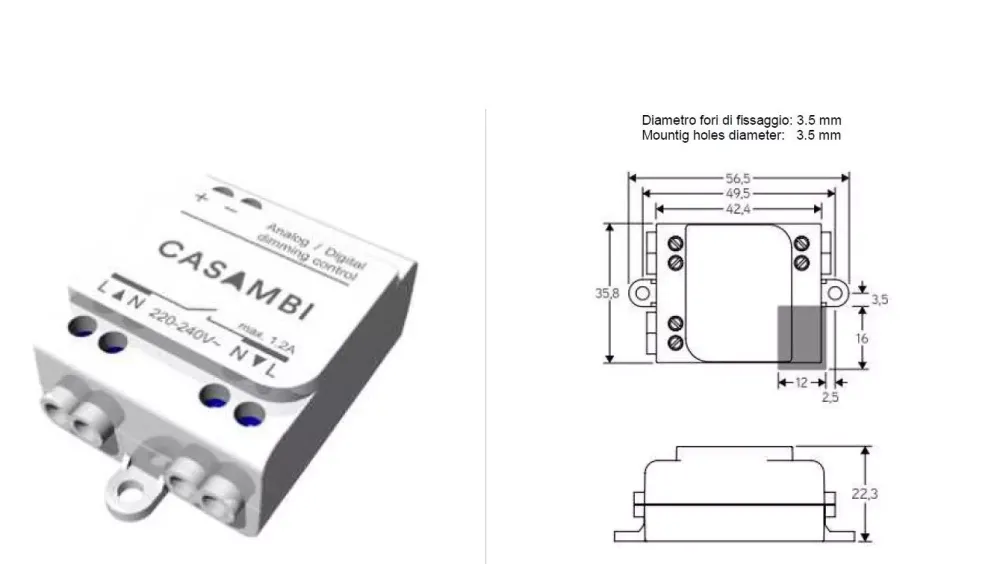 Accessori-Stilnovo Kit0079 driver trasformatore dimmer