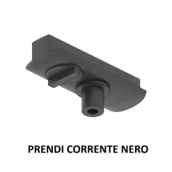 Illuminazione A Binario-Selezionato da Mazzolaluce Kit lampada a sospensione vetro bianco per binario nero monofase