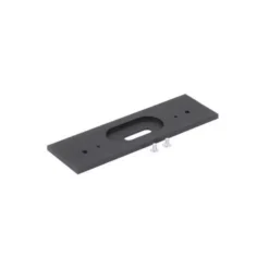 Accessori-Stilnovo Kit0045 staffa da parete copri fori nero per art 7612