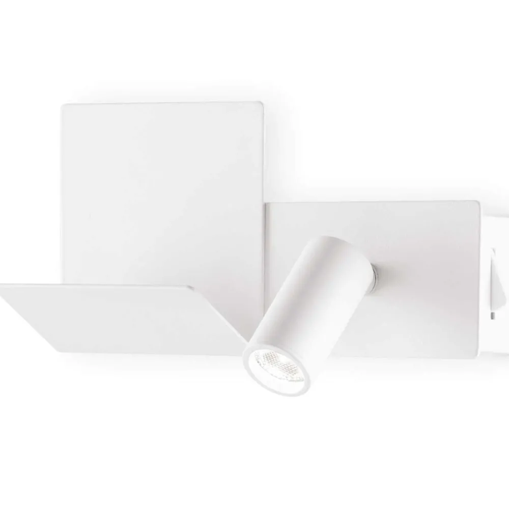 Applique Camera Da Letto-Ideal Lux Komodo-2 ap applique destro per camera da letto bianco led 3000k