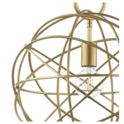 Lampadari Moderni-Ideal Lux Konse sp1 lampadario moderno sfera oro