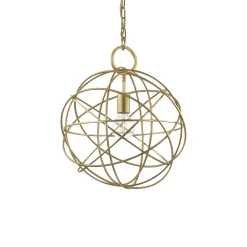 Lampadari Moderni-Ideal Lux Konse sp1 lampadario moderno sfera oro