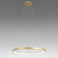 Lampadari Moderni-Gea Luce Krizia sg oro lampadario led 60w 3000k moderno