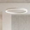 Lampadari Moderni-Gea Luce Krizia sm bianco lampadario led 50w 3000k cerchio