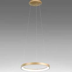 Lampadari Moderni-Gea Luce Krizia sp oro lampadario led 38w 3000k cerchio moderno