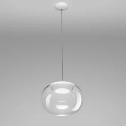 Lampadari Moderni-Stilnovo La mariee lampadario moderno vetro trasparente led 9w 3000k