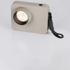 Abat Jour-Selezionato da Mazzolaluce Lampada abat-jour beige portatile moderna macchina fotografica