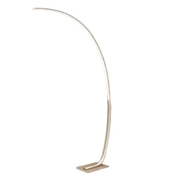 Lampade Da Terra-Ondaluce Lampada ad arco oro keep led 30w 3000k dimmerabile