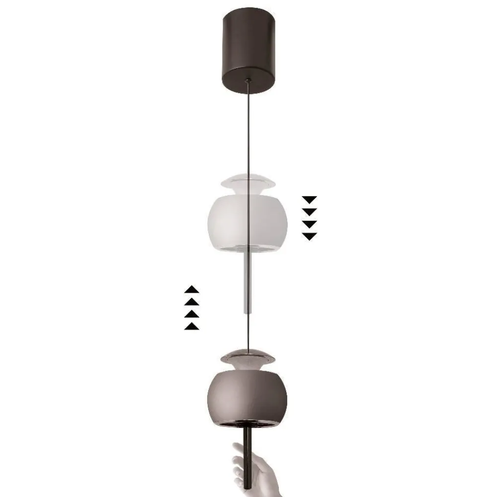 Lampade A Sospensione-Selezionato da Mazzolaluce Lampada a sospensione arancione moderna led 12w 3000k
