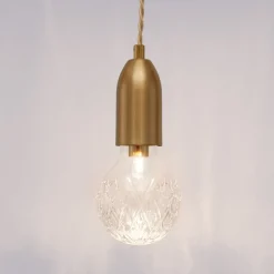 Lampade A Sospensione-Selezionato da Mazzolaluce Lampada a sospensione a singola luce oro stile contemporaneo