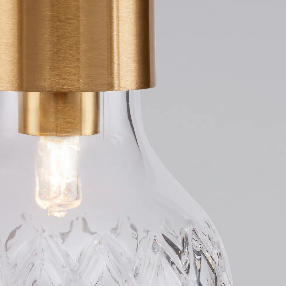 Lampade A Sospensione-Selezionato da Mazzolaluce Lampada a sospensione a singola luce oro stile contemporaneo