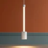 Lampade A Sospensione-Selezionato da Mazzolaluce Lampada a sospensione bianca design moderna led 7w 3000k