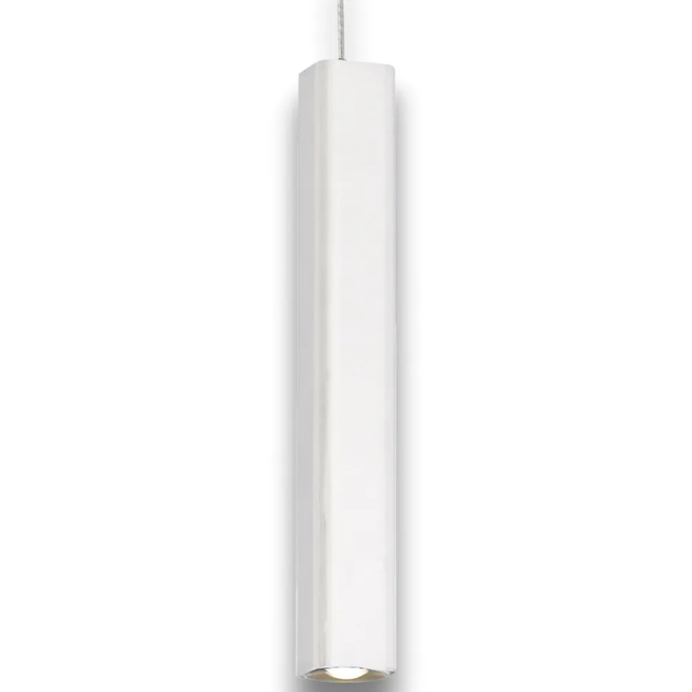 Lampade A Sospensione-Selezionato da Mazzolaluce Lampada a sospensione bianca per isola led 6w 2700k fp