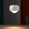 Lampade A Sospensione-Selezionato da Mazzolaluce Lampada a sospensione bianca led 3000k per isola moderna
