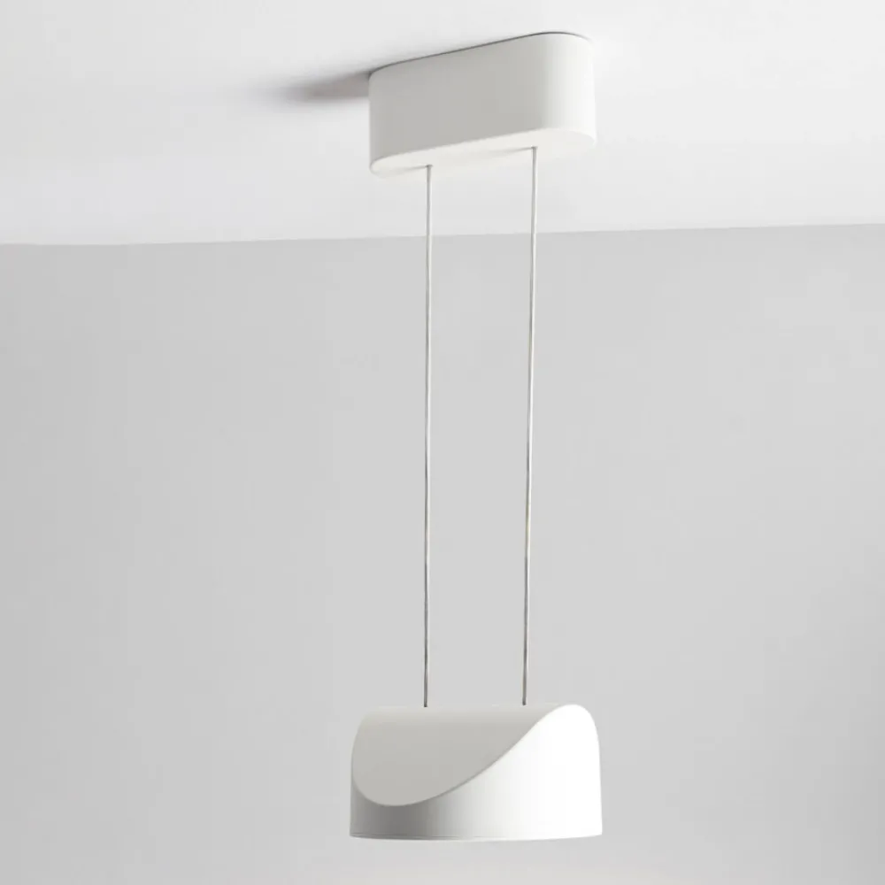 Lampade A Sospensione-Vivida International Lampada a sospensione bianco led 13w cct dimmerabile vivida tarp