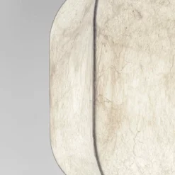 Lampade A Sospensione-Selezionato da Mazzolaluce Lampada a sospensione bianco seta di gelso 30cm