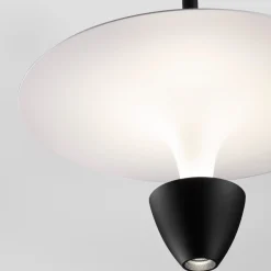 Lampade A Sospensione-Selezionato da Mazzolaluce Lampada a sospensione bianco nero led 11w 3000k moderna