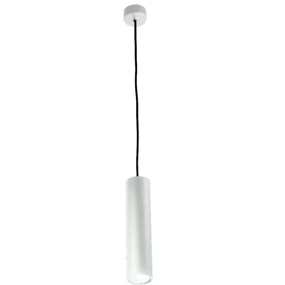 Lampade A Sospensione-Ondaluce Lampada a sospensione cilindro bianco so filo pc h25 cm