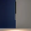 Lampade A Sospensione-Selezionato da Mazzolaluce Lampada a sospensione cilindro nero cromo per isola