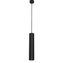 Lampade A Sospensione-Selezionato da Mazzolaluce Lampada a sospensione cilindro nero