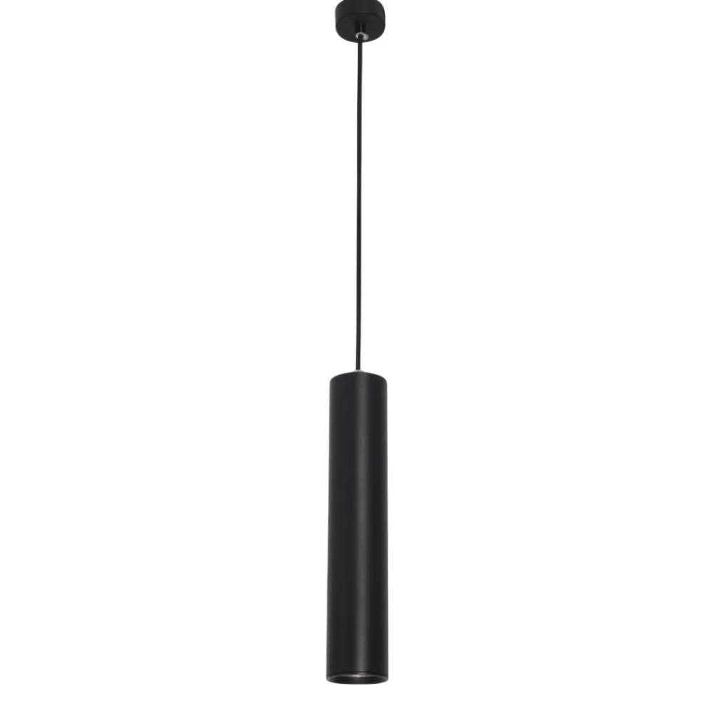 Lampade A Sospensione-Selezionato da Mazzolaluce Lampada a sospensione cilindro nero