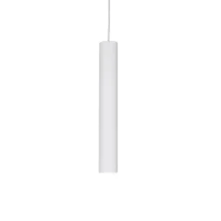 Lampade A Sospensione-Ideal Lux Lampada a sospensione cilindro look sp1 d06 bianco