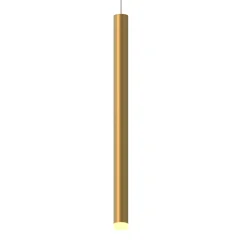 Lampade A Sospensione-Selezionato da Mazzolaluce Lampada a sospensione cilindro oro lampada led 6w 3000k